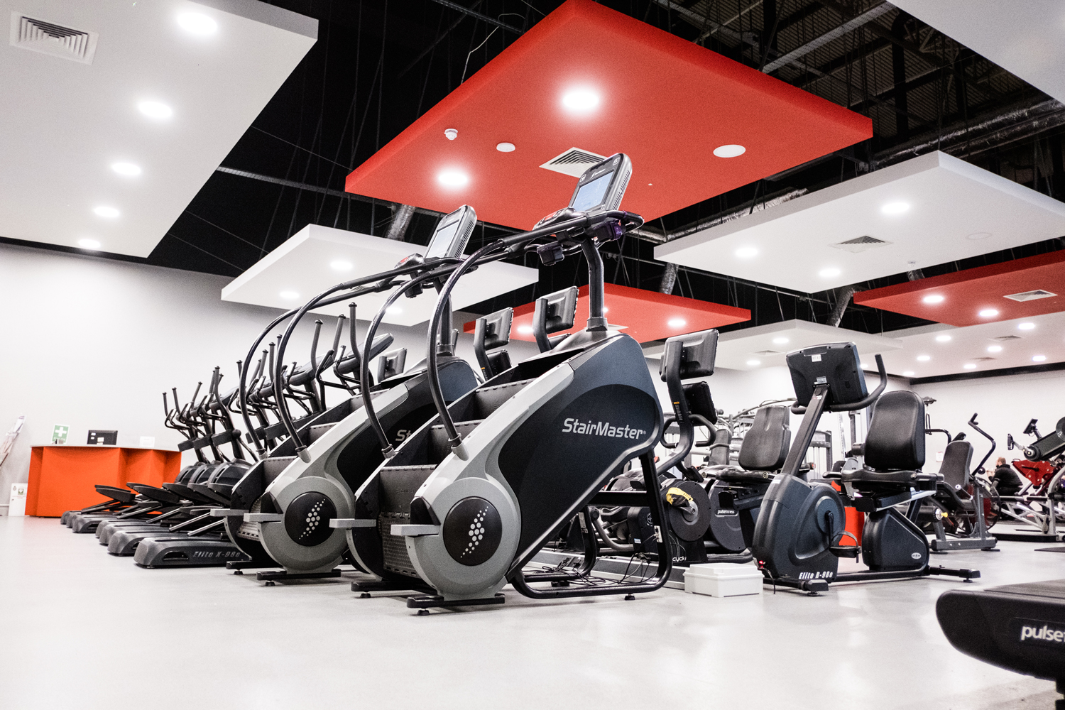 photo of exercise bikes at a gym in stoke on trent