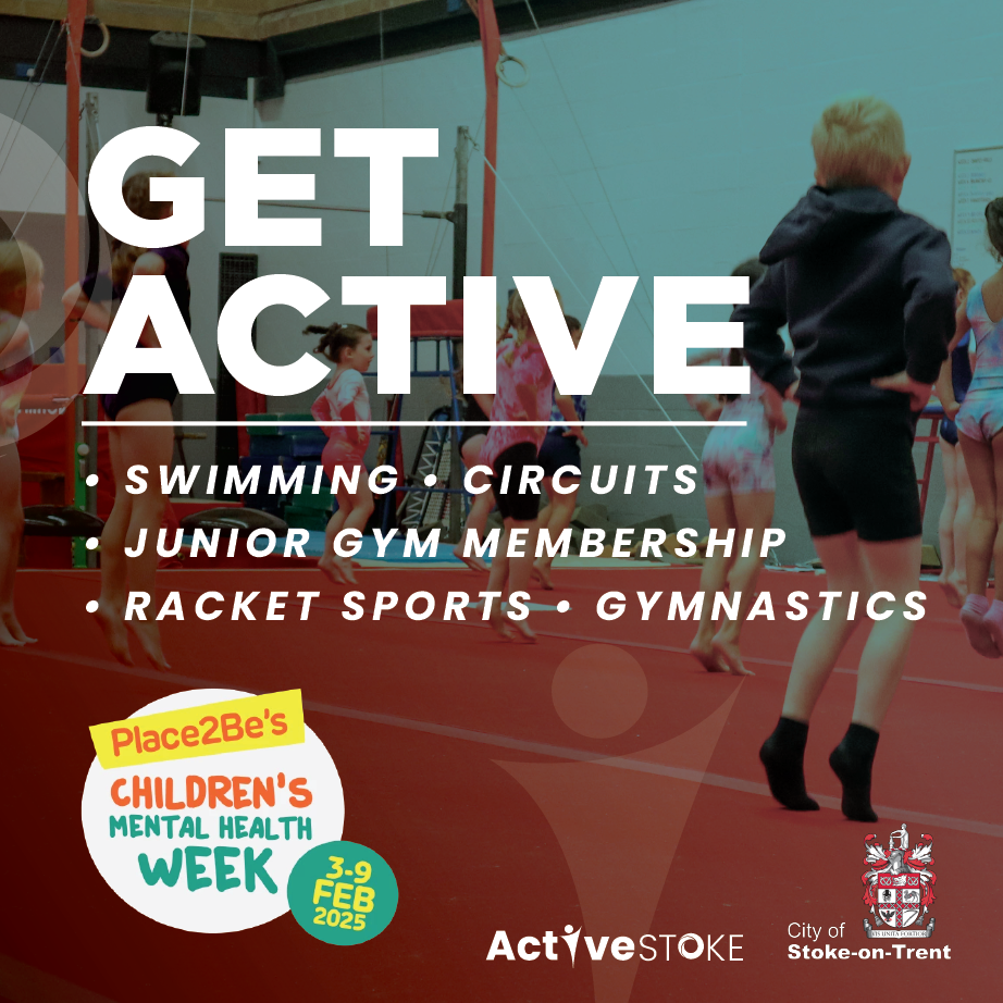 Get Active for children at Stoke-on-Trent leisure centres