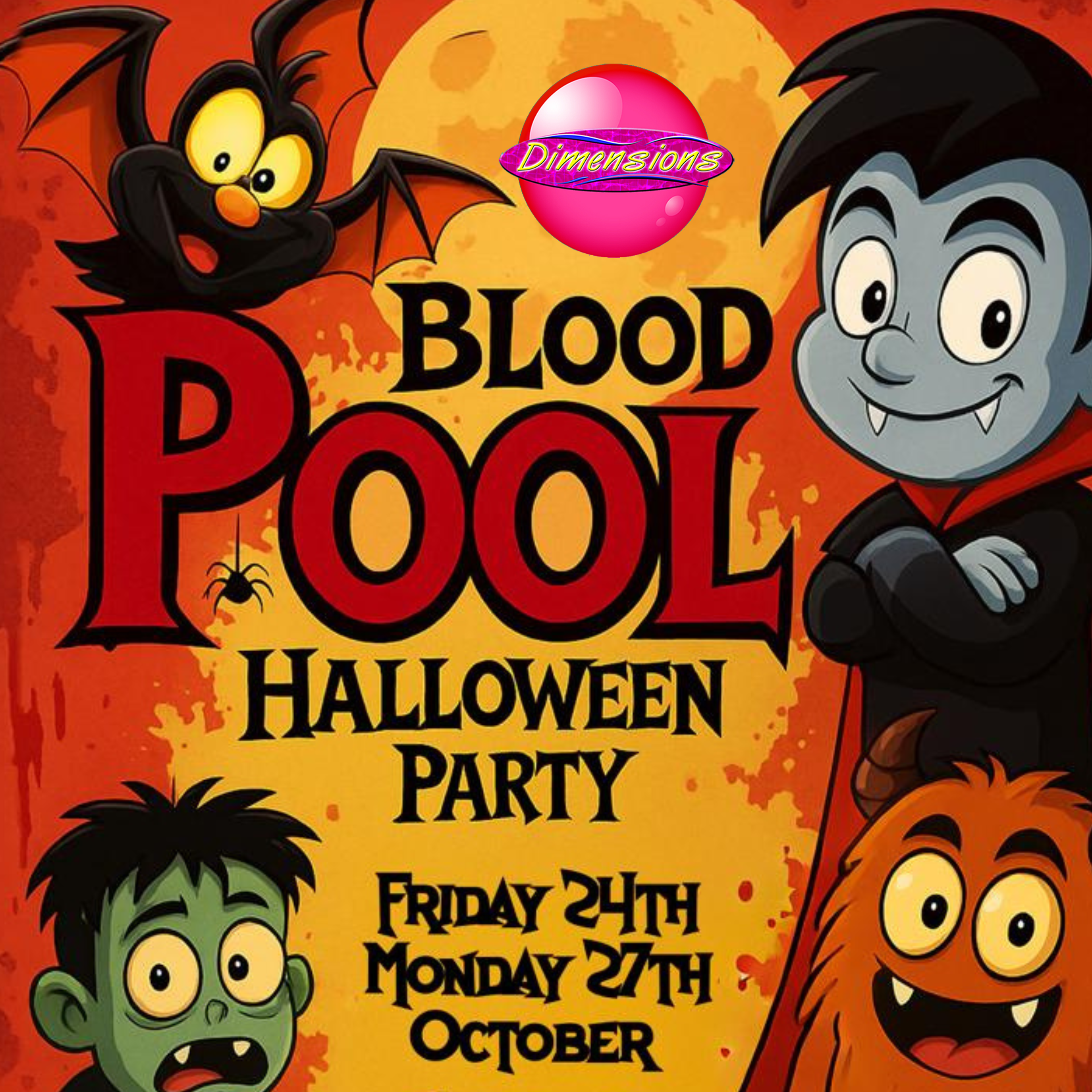 Dimensions Blood Pool Party