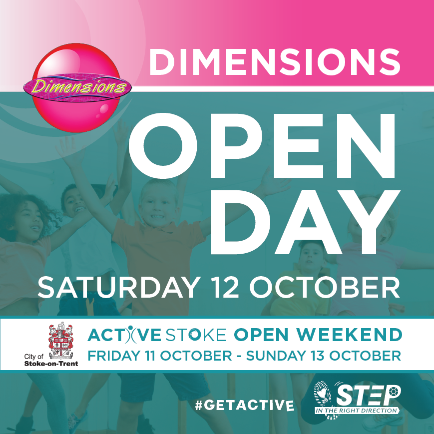 Dimensions Leisure Centre Open Day on Saturday 12 October