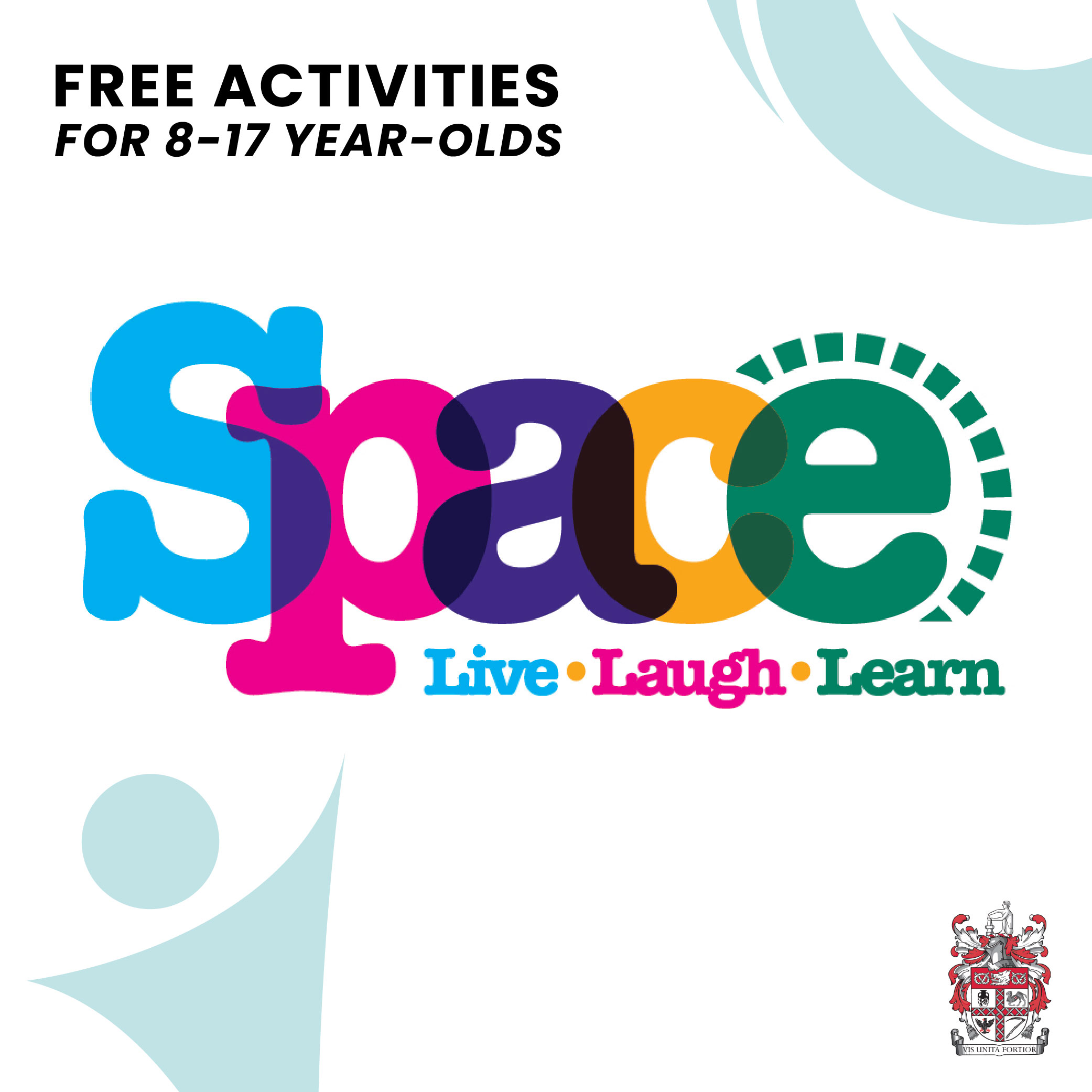 Space. Free activities for 8-17 year olds.