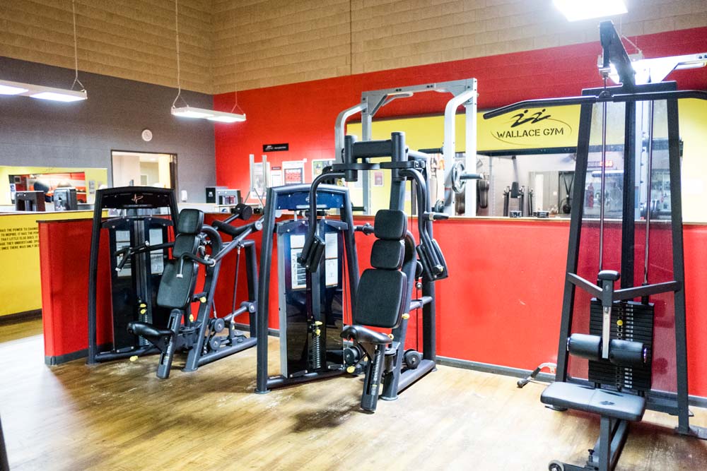 image of gym equipment at the wallace centre