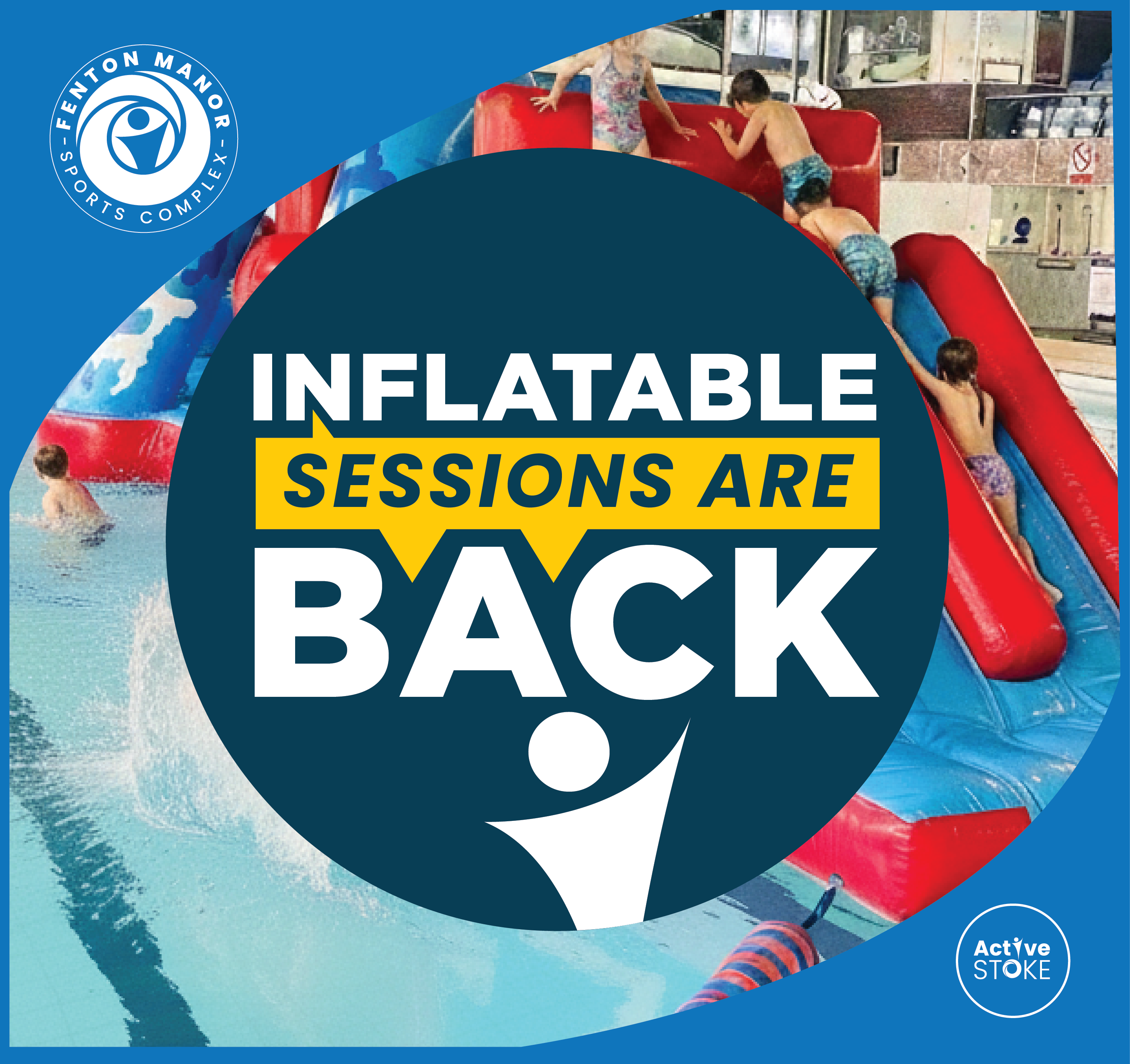 Inflatable sessions at Fenton Manor are back