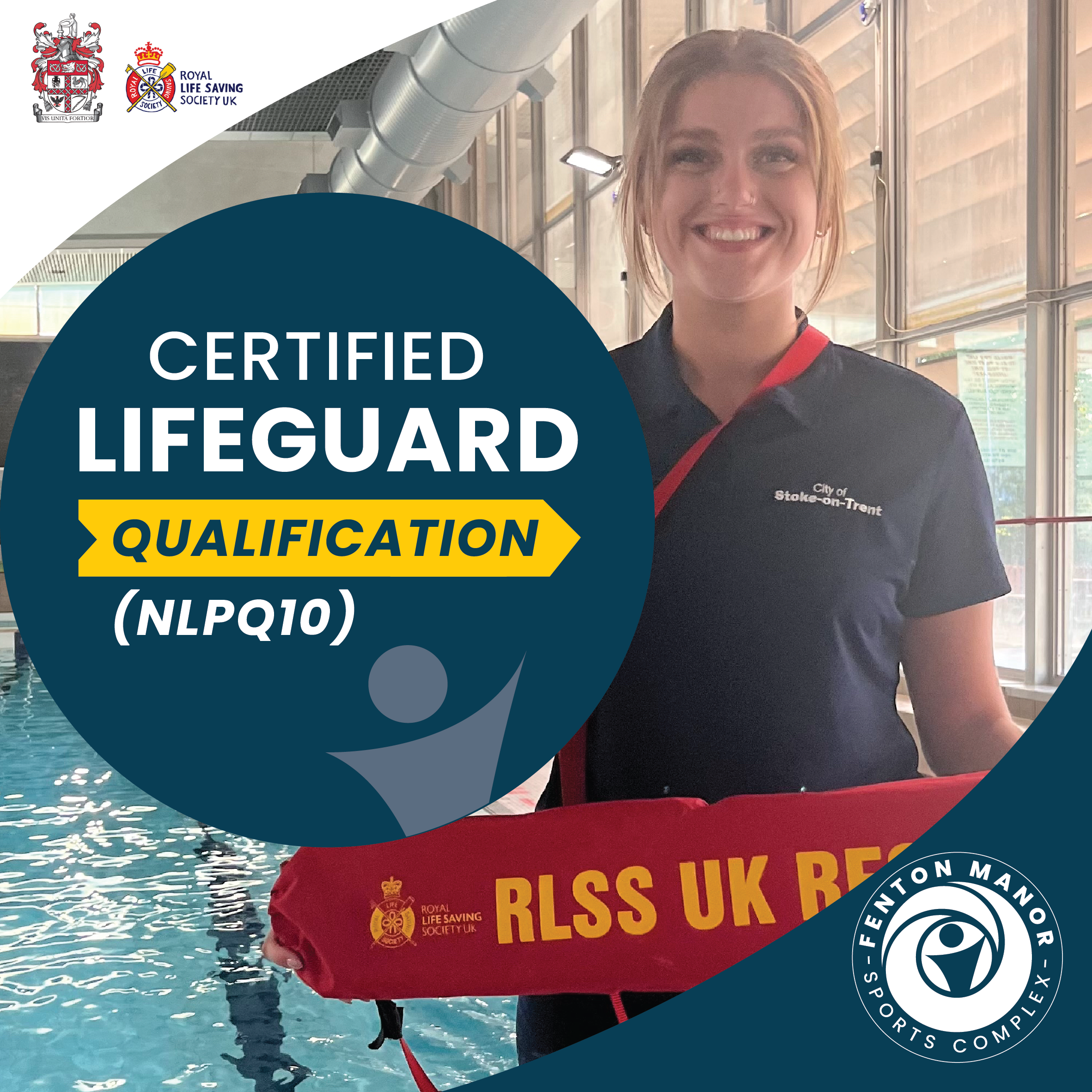 Become a certified lifeguard with Active Stoke