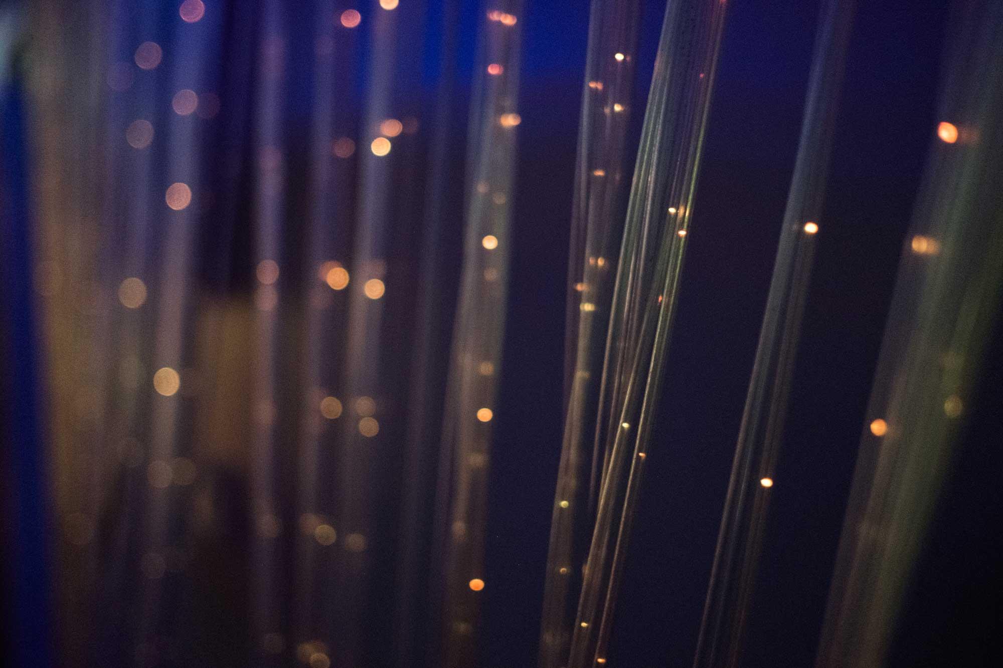 sparkling curtain in dimensions sensory room