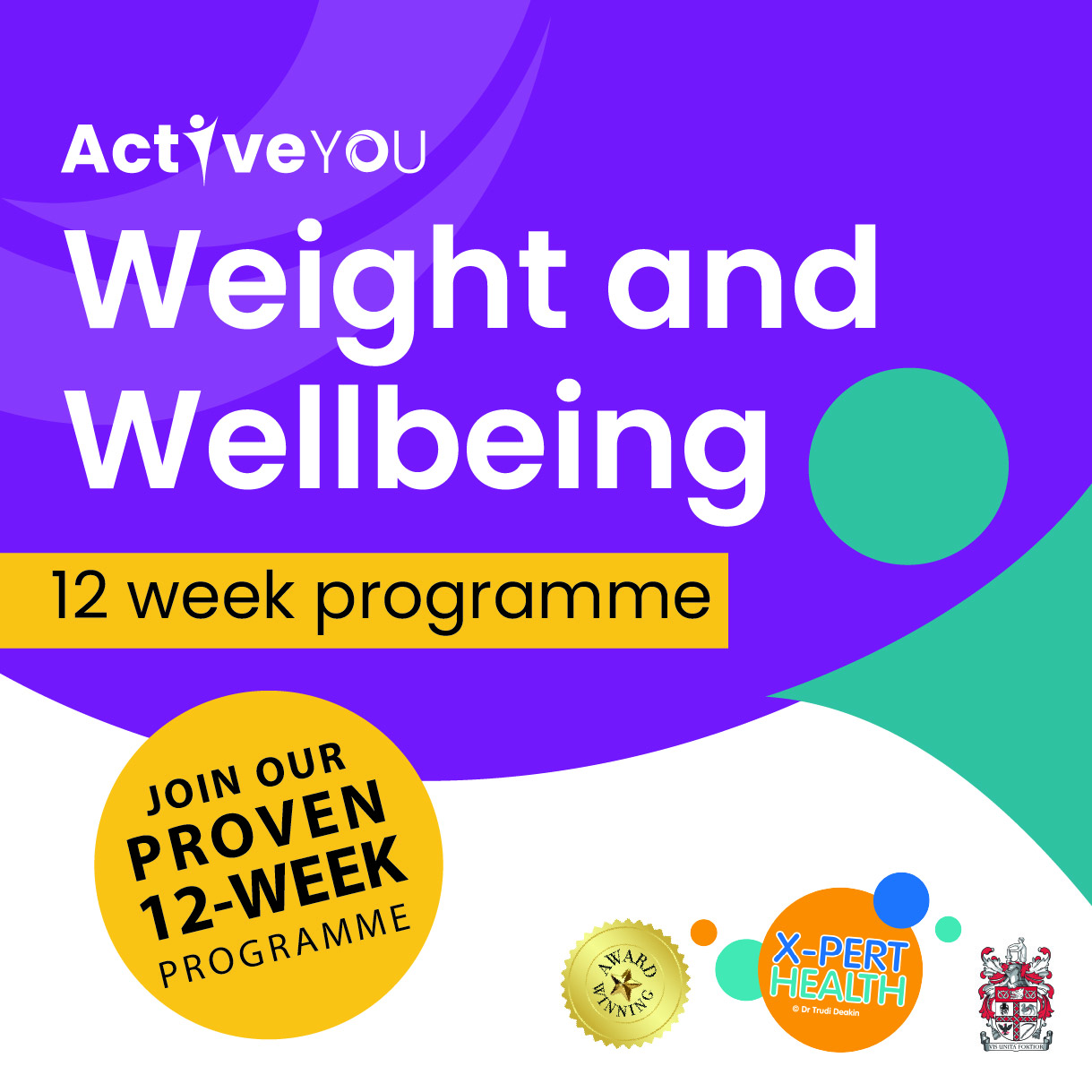 Award Winning Weight and Wellbeing 12 week programme starting soon